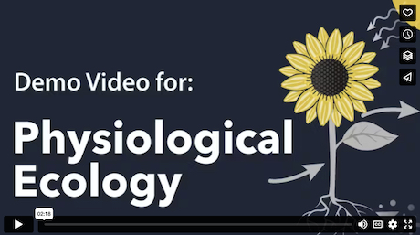Physiological Ecology demo video